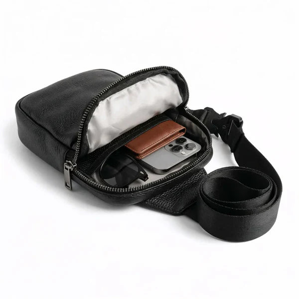 Travel Sling Bag | Leather